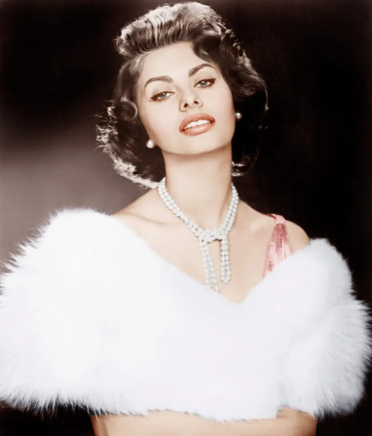 Sophia Loren, 1957.