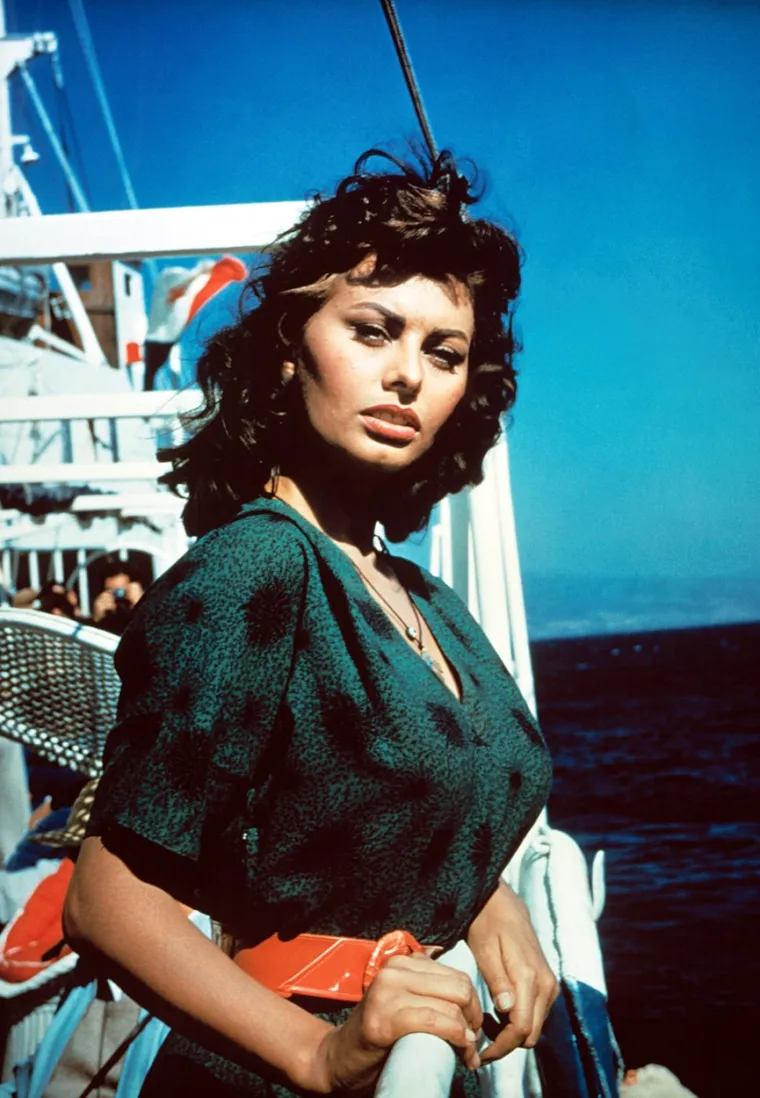 Sophia Loren, 1957.