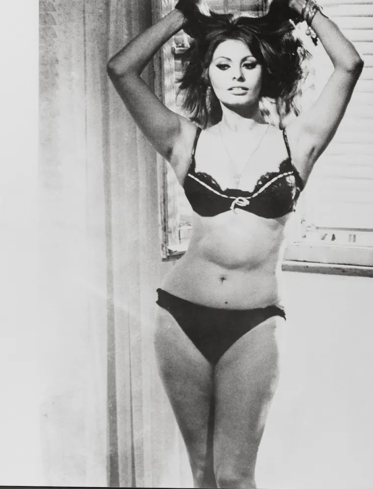 Sophia Loren, 1963.