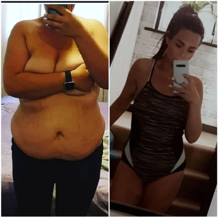 U samo 11 mjeseci izgubila je čak 45 kilograma! Lice joj se potpuno promijenilo - ali čekajte da vidite tijelo...