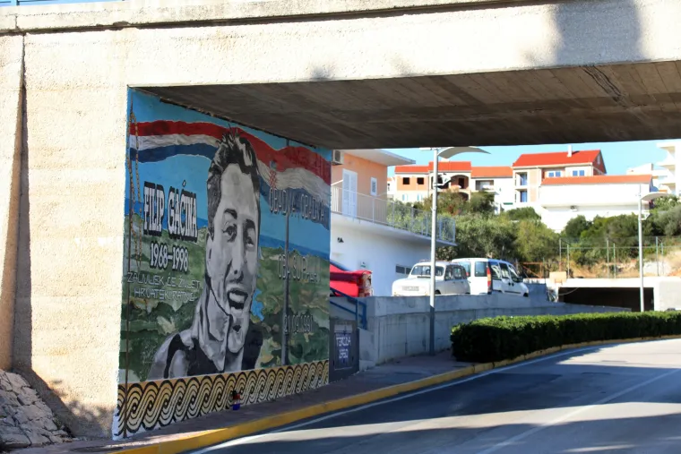 U Primo&scaron;tenu napravljen povijesni mural 'Obadva, obadva, oba su pala!'