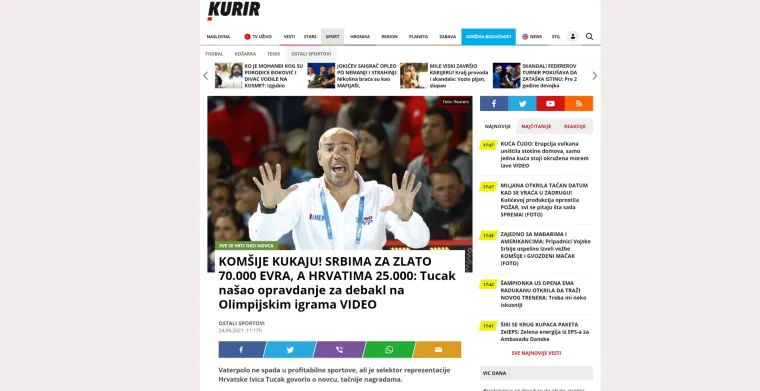 Tucakova priča o Zvezdi i ratu glasno odjeknula u susjedstvu: 'Hrvat &scaron;okirao regiju'