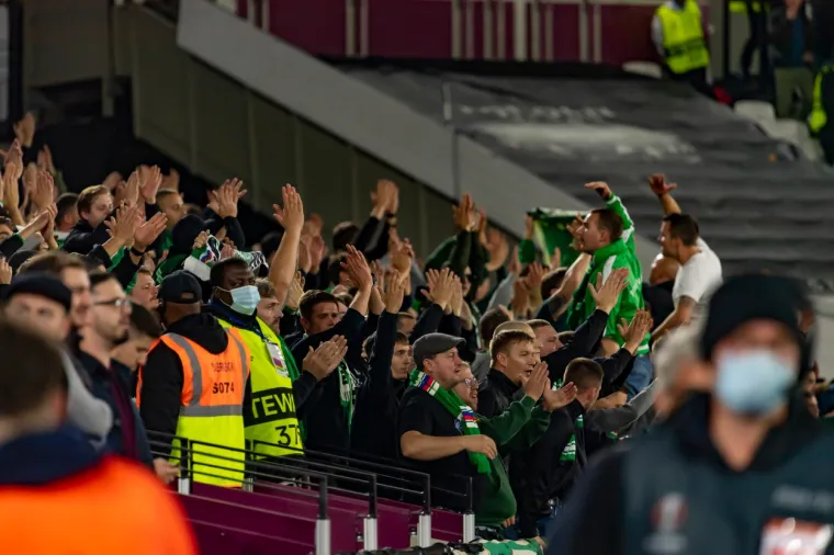 Navijači Rapid - West Ham