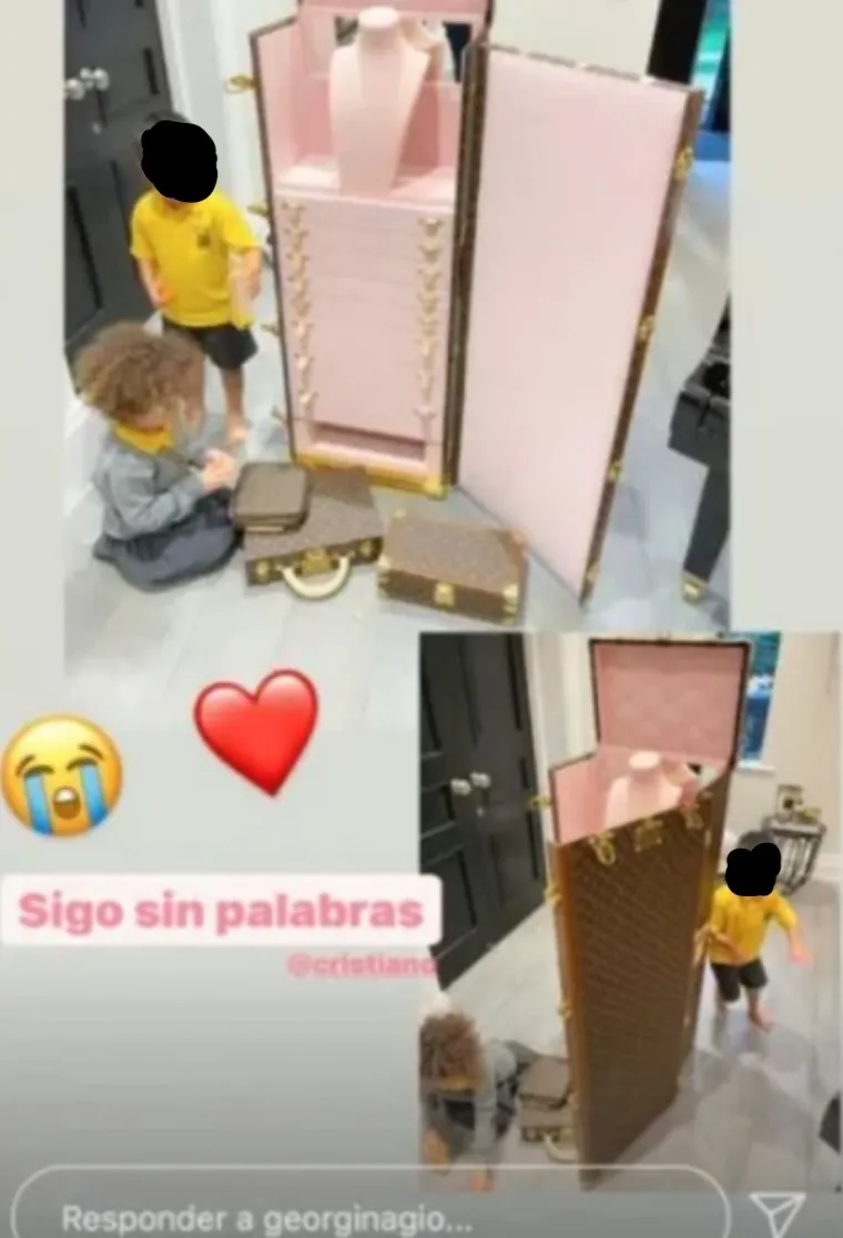 Ronaldov poklon ostavio Georginu bez teksta