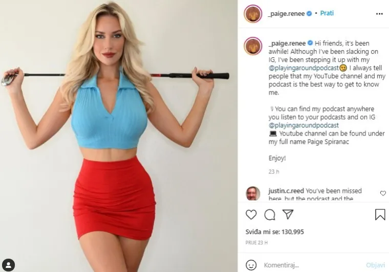 Najzgodnija sportašica objavila vruću fotografiju pa se ispričavala fanovima: 'Znam da sam zabušavala...'