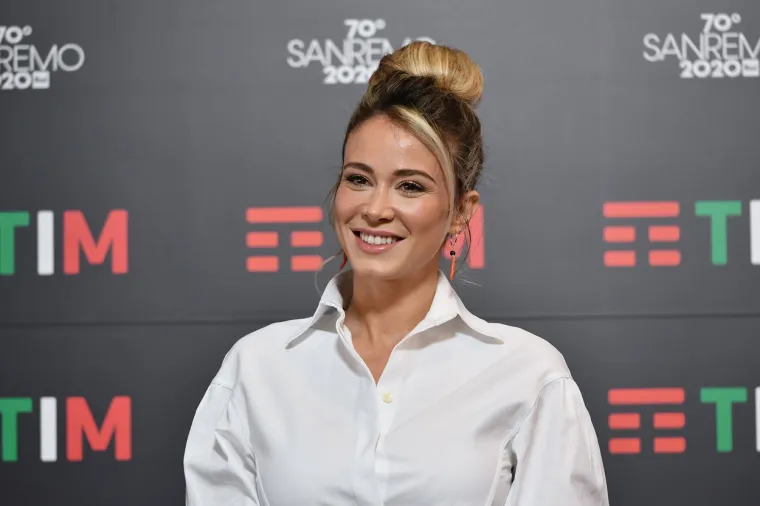 Diletta Leotta attends a press conference at the 70th Sanremo Italian Song Festival, in Sanremo, Italy, 04 February 2020. The festival runs from 04 to 08 February. 4 Feb 2020, Image: 496428992, License: Rights-managed, Restrictions: UK and ITALY OUT - Fee Payable Upon Reproduction - For queries contact Avalon.red - sales@avalon.red London: +44 (0) 20 7421 6000 Los Angeles: +1 (310) 822 0419 Berlin: +49 (0) 30 76 212 251, Model Release: no, Credit line: