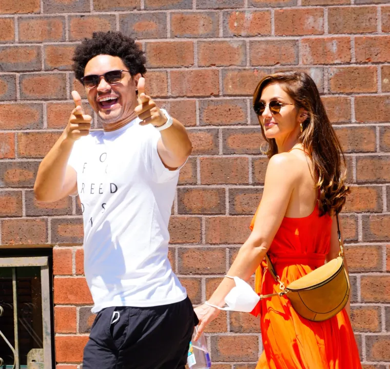 Trevor Noah i Minka Kelly