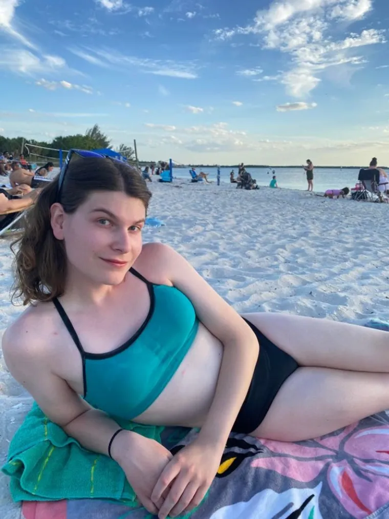 “Moj prvi put u bikiniju u javnosti!”