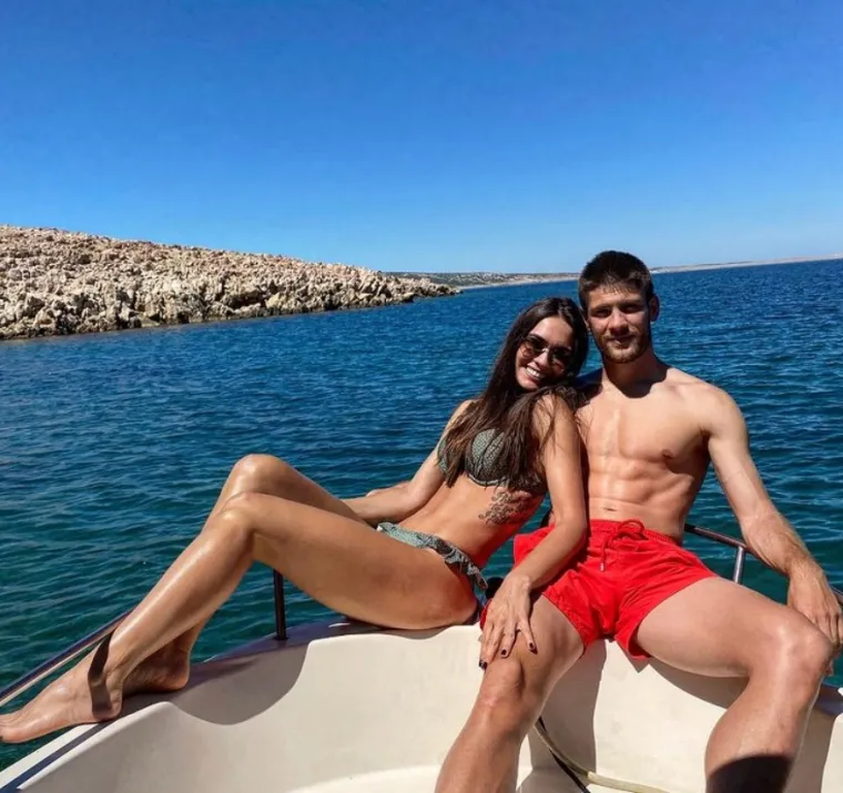 Mia Ćurković i Andrej Kramarić