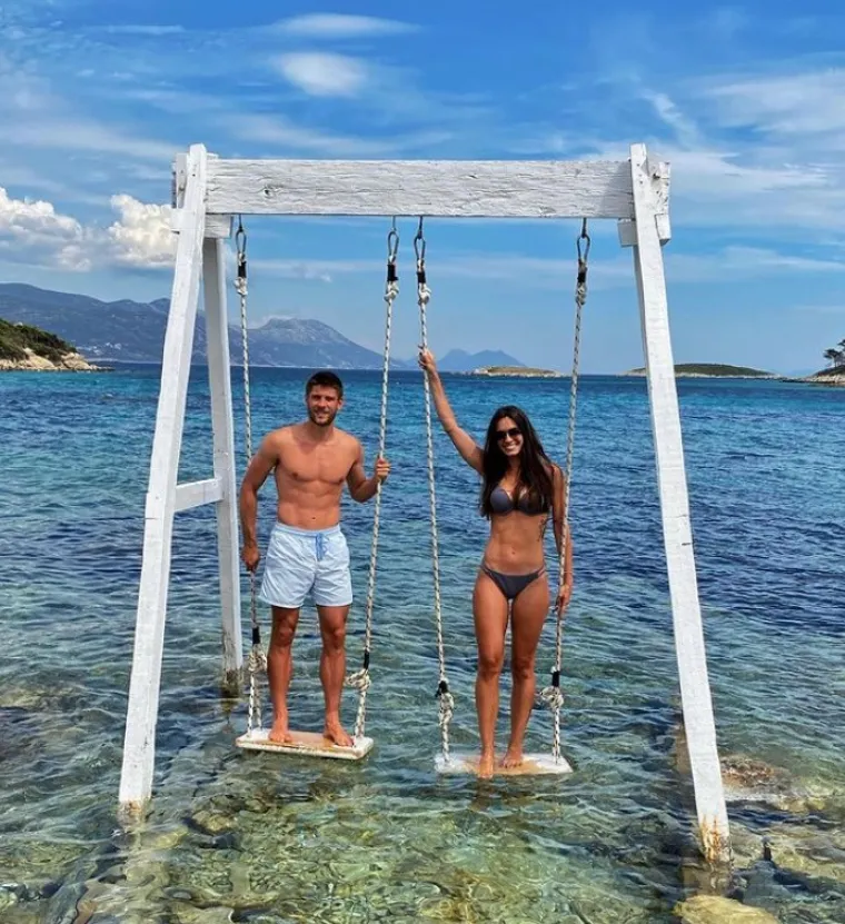 Mia Ćurković i Andrej Kramarić