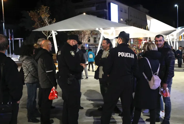 Prosvjed u Šibeniku