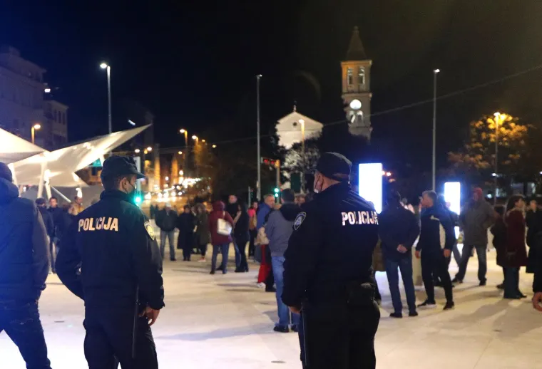 Prosvjed u Šibeniku