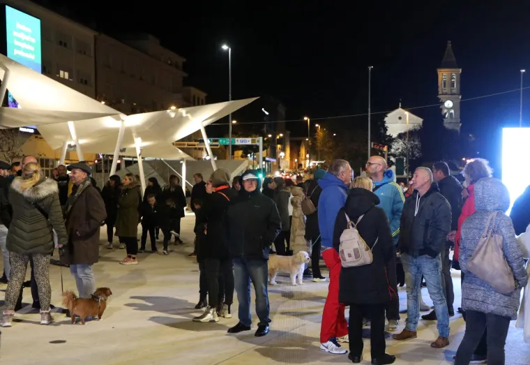 Prosvjed u Šibeniku