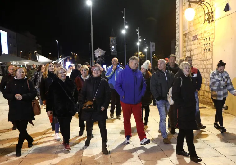 Prosvjed u Šibeniku