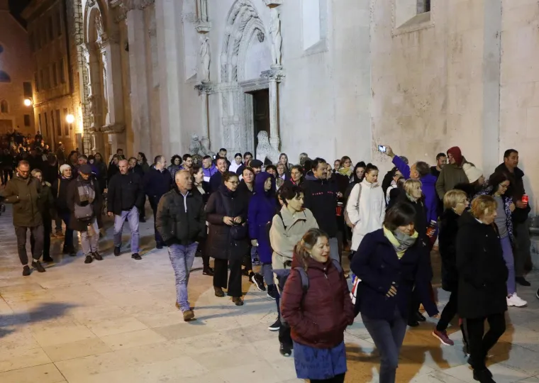 Prosvjed u Šibeniku