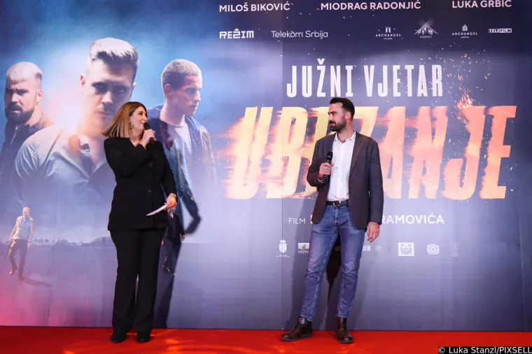 Zvijezde srpskog hita napravile show u Zagrebu: Slavni Hrvati pohrlili na premijeru filma krcatog brutalnim scenama