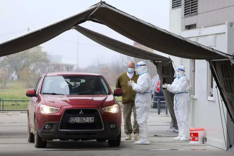 Započelo ponovno drive-in testiranje kod istočne tribine dvorane Gradski vrt u Osijeku