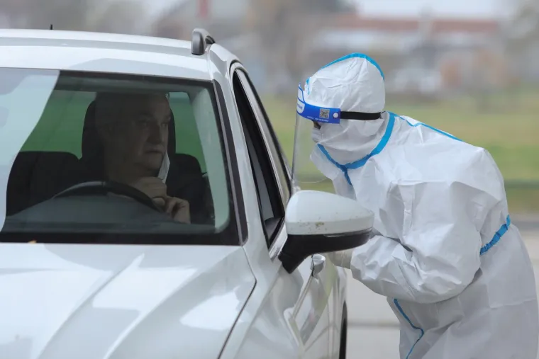 Započelo ponovno drive-in testiranje kod istočne tribine dvorane Gradski vrt u Osijeku