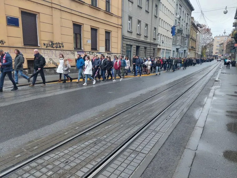 U glavnom gradu odvija se Tihi bijeli mar&scaron; protiv COVID potvrda