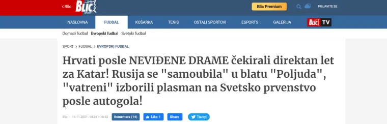 Srpski mediji traže kaznu za Hrvatsku: 'Hoće li UEFA reagirati na ovaj skandal na Poljudu'