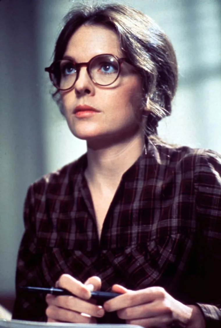 Diane Keaton u mladosti.