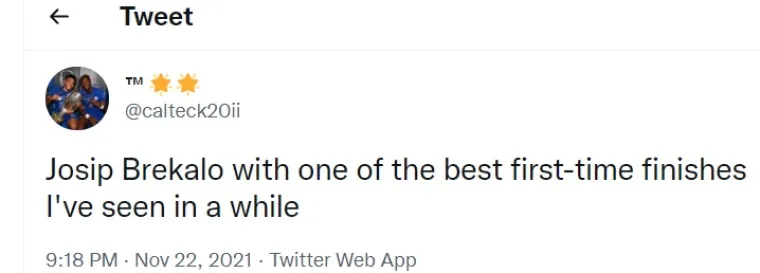 Jeste li vidjeli vi to, ljudi moji? Ne viđate takve golove ba&scaron; često, ovo je ne&scaron;to najbolje u posljednje vrijeme'