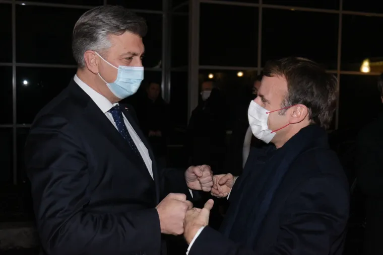 Macron stigao u prvi posjet Hrvatskoj