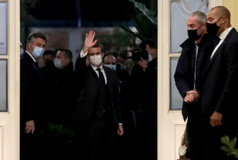 Macron stigao u prvi posjet Hrvatskoj