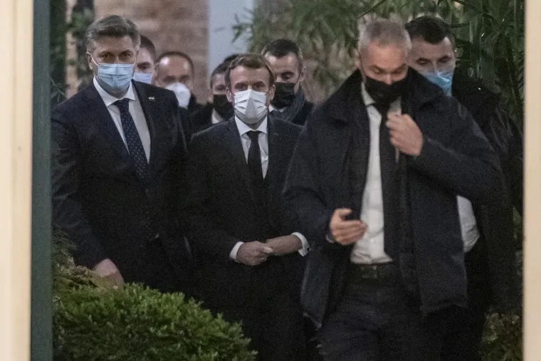 Macron stigao u prvi posjet Hrvatskoj
