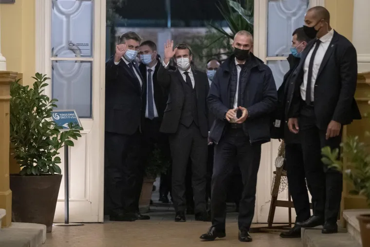 Macron stigao u prvi posjet Hrvatskoj