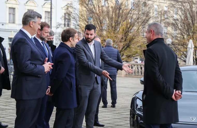 Mate Rimac Emmanuelu Macronu pokazao Neveru: 'Ako voli jurilice, provozat ću ga'