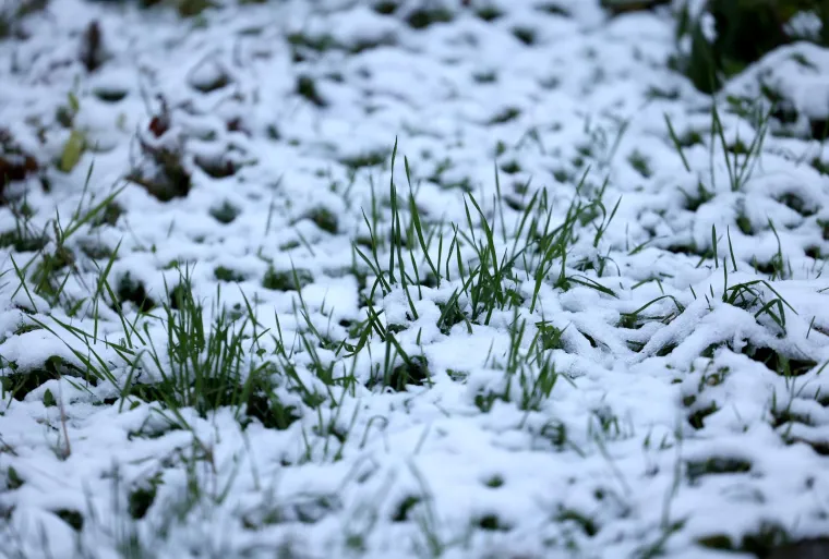 Snijeg je jutros zabijelio krovove kuća u Samoboru, bijeli se i Medvednica