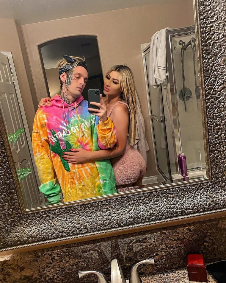 Aaron Carter i Melanie Martin