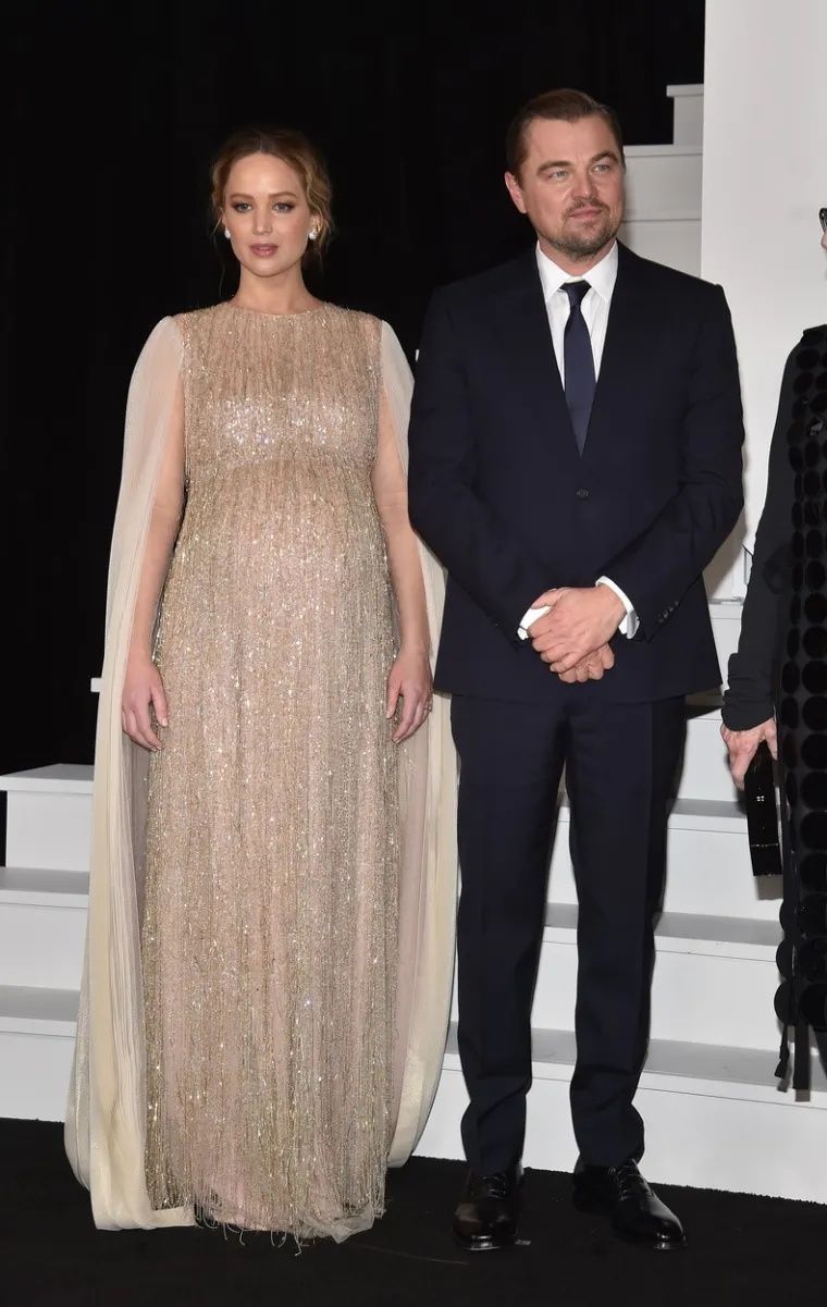 Jennifer Lawrence i Leonardo DiCaprio
