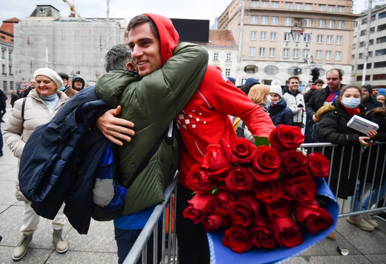 Pogledajte kako je izgledao doček na&scaron;ih tenisača, Gojo 'briljirao': 'Bolje da Hajduk osvoji naslov, nego mi Davis Cup'
