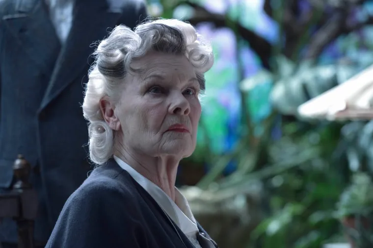 Dench je u filmu &quot;Dom gospođice Peregrine za čudnovatu djecu&quot; utjelovila Esmeraldu Avocet, ravnateljicu doma Avocet za čudnovatu djecu. Kao gospođica Peregrina može kontrolirati vrijeme.
