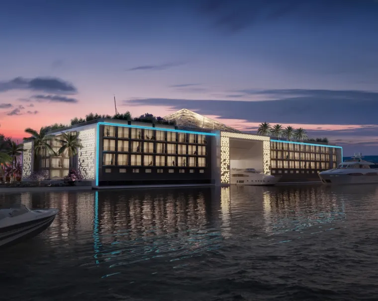 Plutajući hotel s pet zvijezdica je sve što nam treba za savršen kraj radnog tjedna