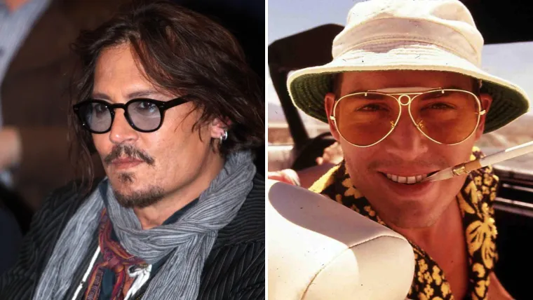 Godine 1998. Johnny Depp je dobio ulogu Raoula Dukea u filmu &quot;Strah i prezir u Las Vegasu&quot;. Lik Raoul Duke nastao je prema istoimenom romanu Huntera S. Thompsona, a u filmu on i njegov prijatelj dr. Gonzo odlaze u avanturu kroz Las Vegas dok ga istražuju pod utjecajem psihoaktivnih supstanci. Glumac i pisac su se jako dobro slagali. Johnny Depp uselio se u podrum Thompsonove kuće u Aspenu na nekoliko mjeseci. Pisac je također dopustio svom prijatelju da odabere odjeću iz njegovog ormara za snimanje. Johnny Depp je proveo toliko vremena sa svojim likom i toliko se u njega upustio da su se mnogi mali tikovi koje je glumac usvojio zalijepili za njega čak i u stvarnom životu i mogu se primijetiti u kasnijim filmovima.