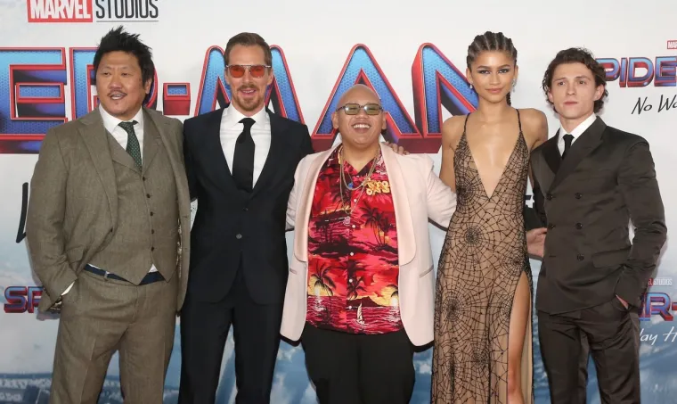 Benedict Wong, Benedict Cumberbatch, Jacob Batalon, Zendaya, Tom Holland