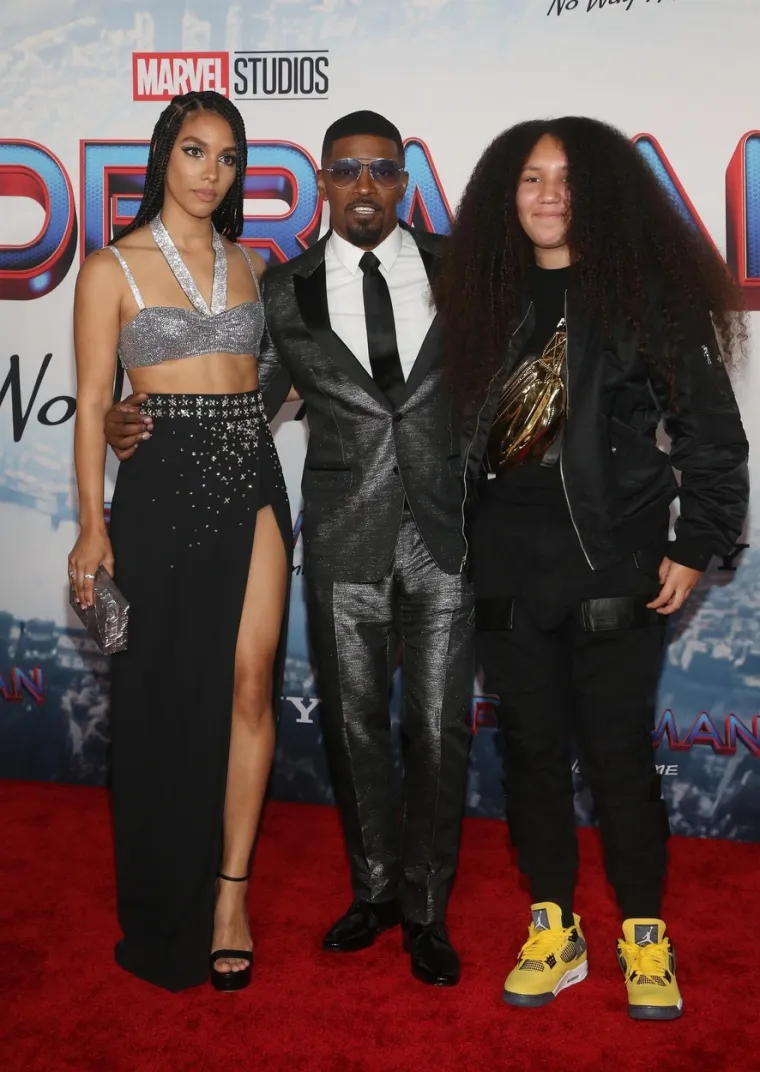 Jamie Foxx i kćeri Annalise i Corinne