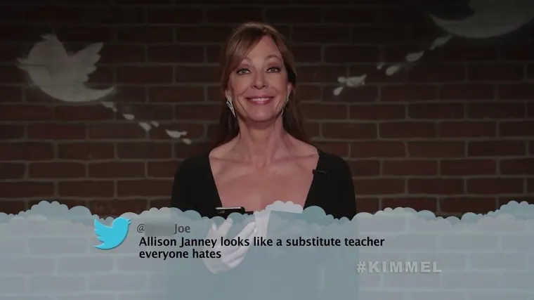 &quot;Alison Janney izgleda kao učiteljica na zamjeni koju svi mrze.&quot;