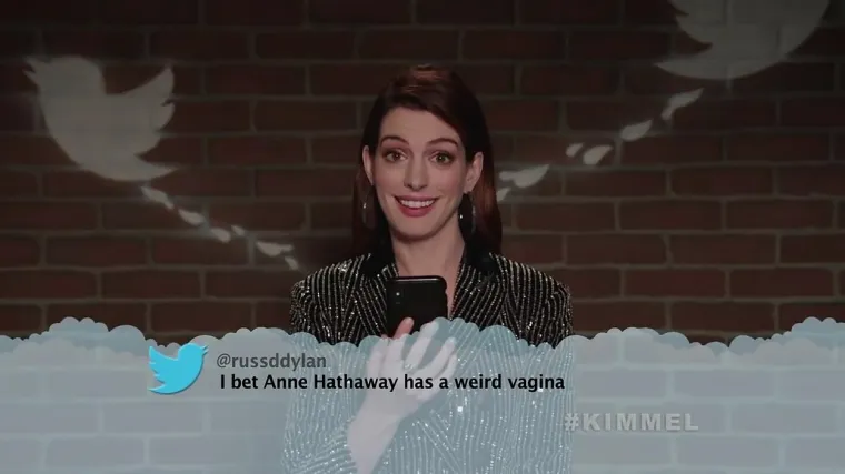 &quot;Kladim se da Ane Hathaway ima čudnovatu vaginu.&quot;