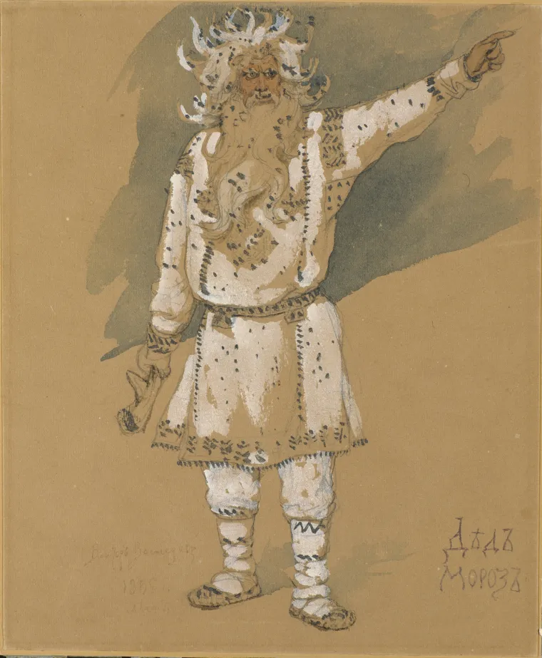 3. Djed Mraz:  Ded Moroz personifikacija je zime u ruskoj mitologiji koji dariva djeci za Novu godinu. Originalno, slično kao i u Hrvatskoj, male Ruse je darivao sv. Nikola (možda i nešto bogatije, s obzirom na to da je sv. Nikola bio i zaštitnik ruskog carstva), a mitološki relikt predkršćanskih vremena obitavao je u bajkama, a zimi fušario i kao učinkovit pedagoški alat, s obzirom na to da je bio darežljiv prema dobroj djeci, a prilično opak prema zločestima. Nakon Oktobarske revolucije, Djed Mraz stupa u prvi plan iako dosta polako, obzirom na to da su boljševici prilično mrsko gledali na kršćansku tradiciju, a još mrskije na pogansku. Iako ga se danas prikazuje jednako kao zapadnjačkog Djedicu, originalno je imao bijeli kaput  bogato ukrašen srebrnim detaljima.  No dok je možda moderan imidž Djedice potisnuo look ruskog Djeda Mraza, čini se da je Ded Moroz zaslužan za predodžbu penjanja kroz dimnjak.