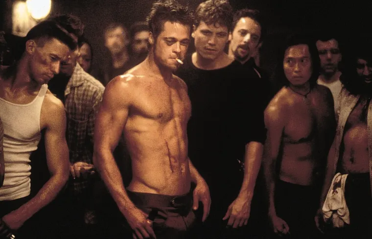 Brad Pitt u filmu &quot;Fight Club&quot; 1999.