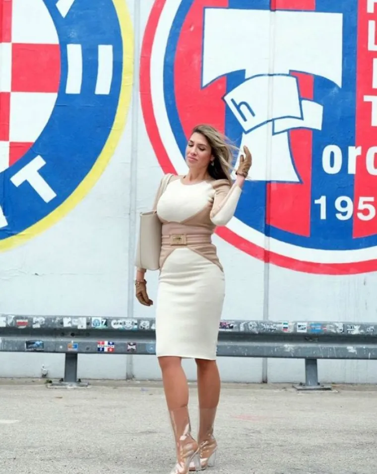 Ako Hajduk igra onda je i ona tamo: Pogledajte kako je zgodna Mirta Šurjak podržala svoj Hajduk