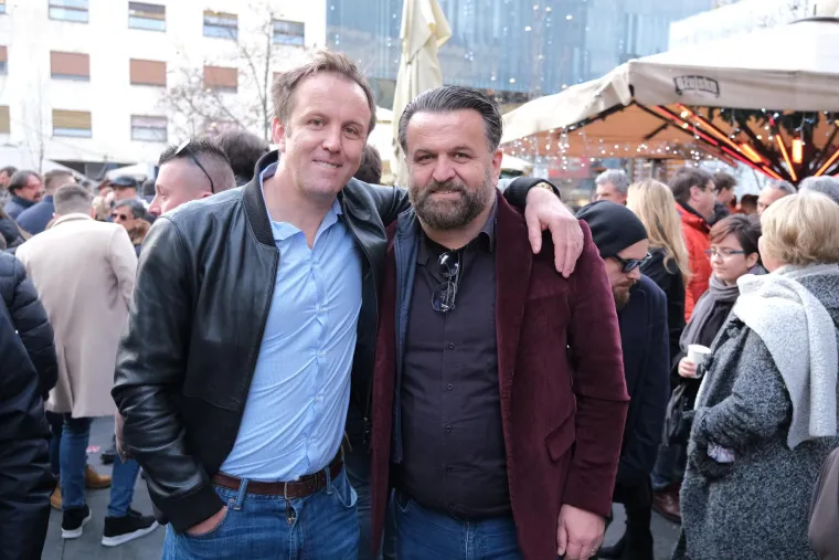 Andrija Jarak, novi član televizijske ekipe RTL-a, pro&scaron;etao zagrebačkom &scaron;picom.