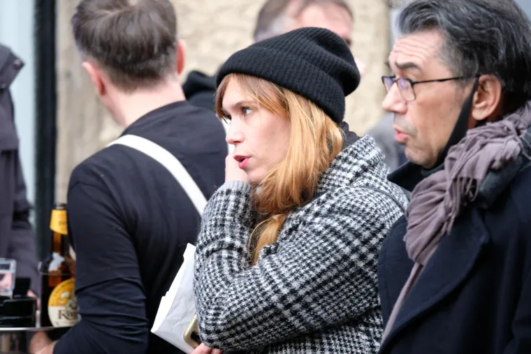 Glumica Hrvojka Begović u dru&scaron;tvu redatelja uživa za zagrebačkoj &scaron;pici.