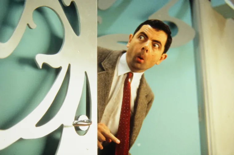 Mr. Bean se izvorno trebao zvati &quot;Mr. White&quot;. Srećom, netko je sigurno shvatio da bi ovaj naslov bio previše dosadan, pa su predložili da se lik preziva &quot;grašak&quot;. 