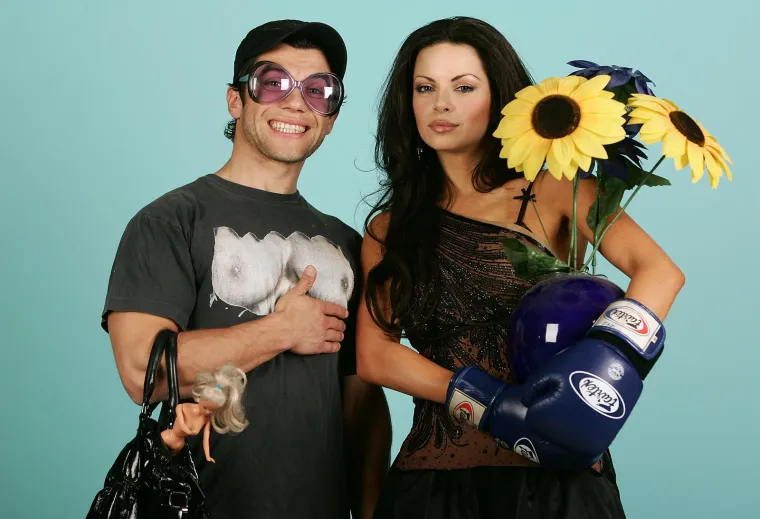 Voditelji televizijske emisije Shpitza Nikolina Pi&scaron;ek i Mario Petreković.