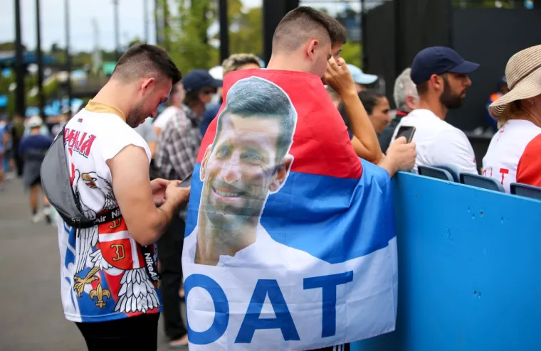 Nismo mislili da ćemo ga ovdje vidjeti: Navijači na Australian Open pro&scaron;vercali Novaka Đokovića